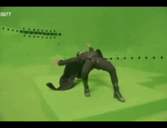 Behind-the-scenes bullet-time capture rig